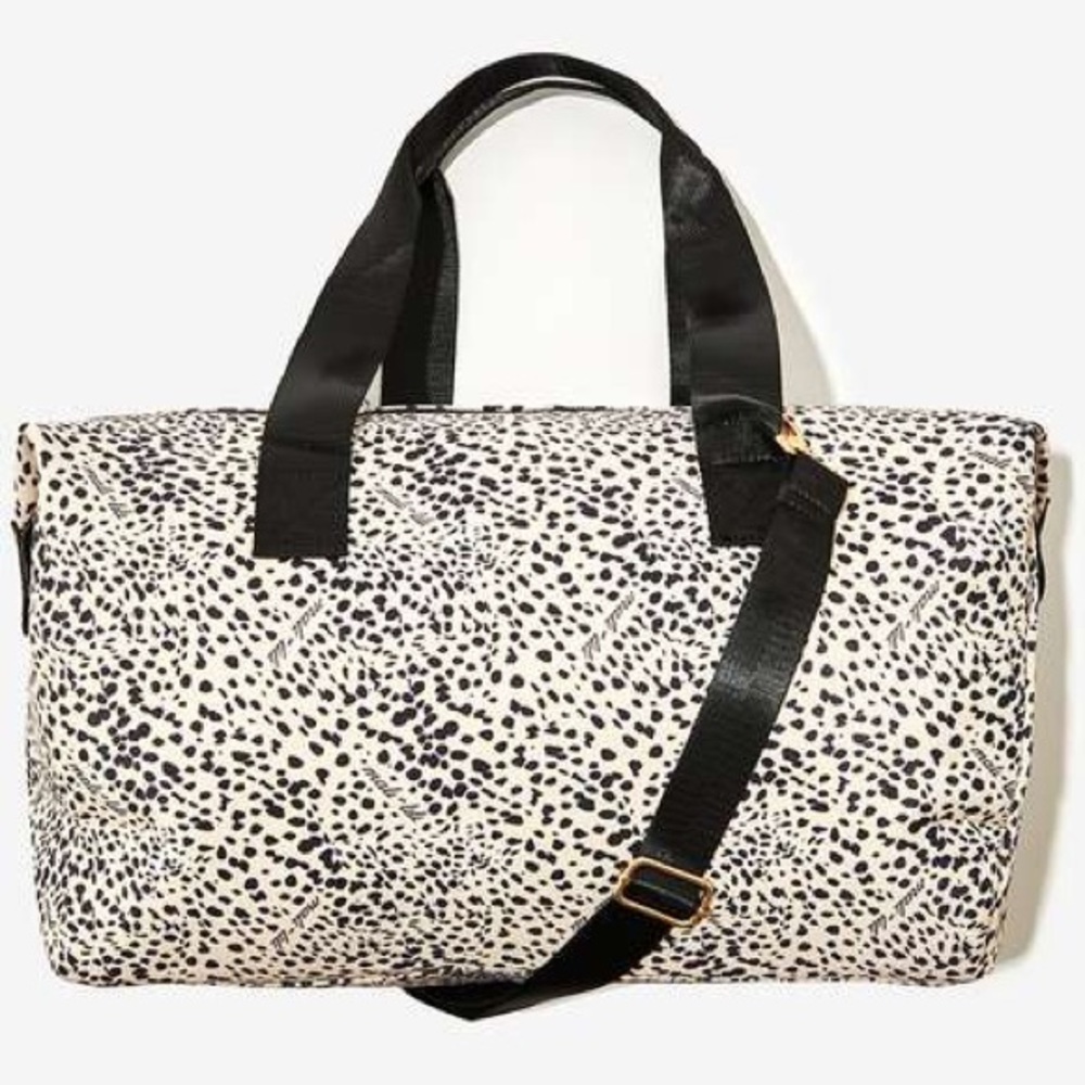 NWT Mali and Lili Animal Print Weekender Tote